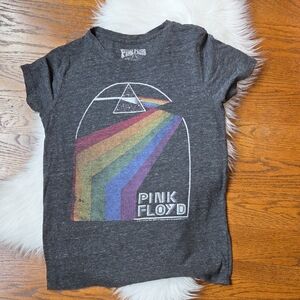 Pink Floyd Womens Dark Gray Prism Tee